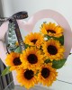 Box de girasoles Corazon