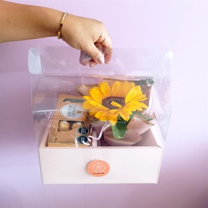 Canasta con girasol y chocolate (Sunshine) Canasta con girasol y chocolate (Sunshine)