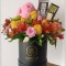 Box de Flores y Chocolates Happy Box de Flores y Chocolates Happy