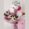 Rosas globo personalido y chcolate (Karumi Pack)