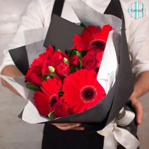 Ramo Gerberas&Rosas (KRAM987) Ramo Gerberas&Rosas (KRAM987)