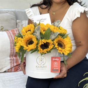 Box de girasoles Sami Box de girasoles Sami