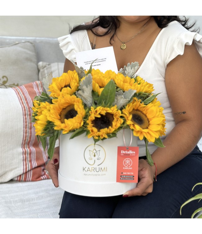 Box de girasoles Sami