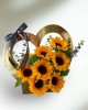Box de girasoles Corazon