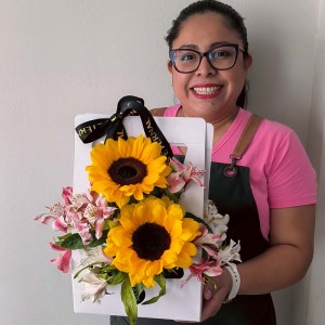 Flores Amarillas Box Girasoli Flores Amarillas Box Girasoli