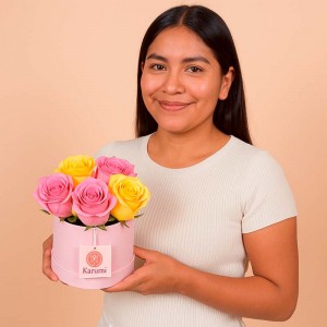 Flores amarillas Box Feli