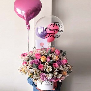 Box de rosas cumpleañero