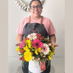 Box de gerberas Feliciana