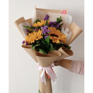 Mini Ramo 3 girasoles Mini Ramo 3 girasoles