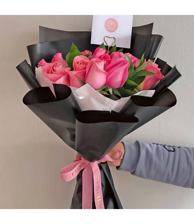 Ramo de rosas Black Pink