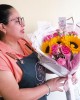 Ramo Camila Rosas y Girasoles