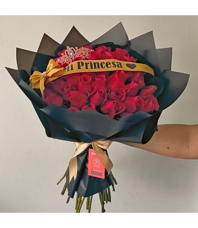 Ramo de rosas Princess